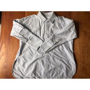 Everlane Blue Stripe Japanese Oxford Shirt : 00